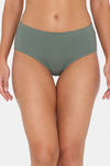 Zivame Anti-Microbial Medium Rise Full Coverage Hipster Panty (Pack of 5) - Multicolor — thumbnail 10